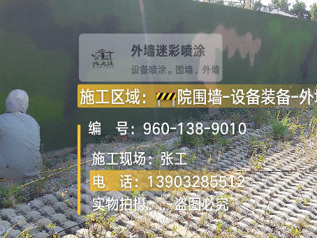 洛阳外墙迷彩漆材料价约 45-60 元 /k